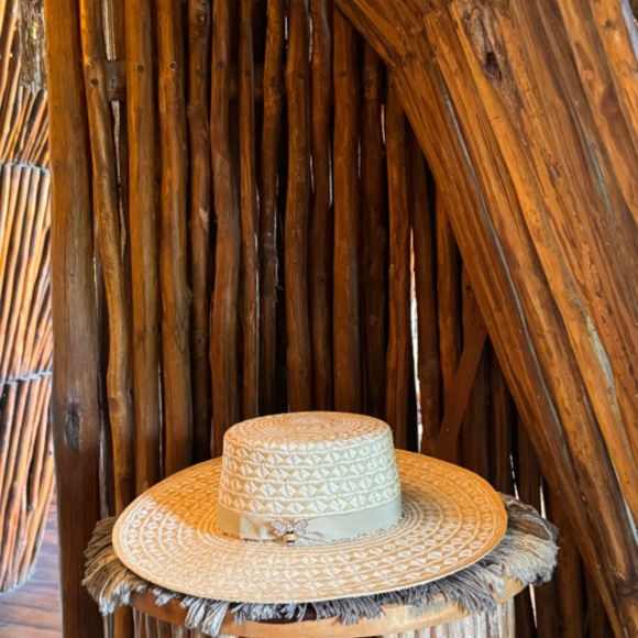 LOURDES STRAW HAT - Picture 10 of 10